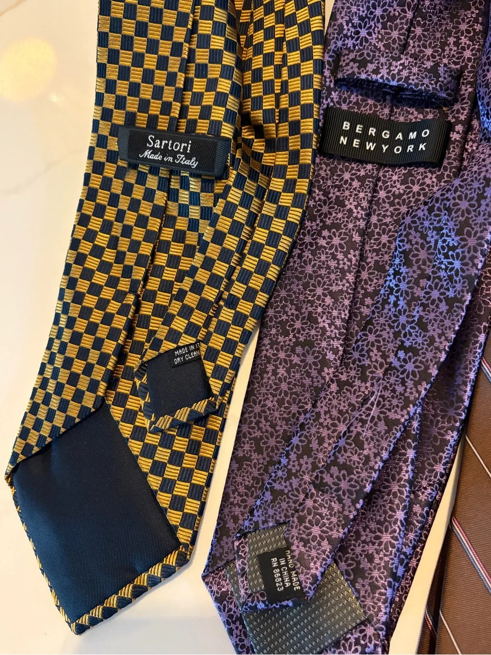 Oleg Cassini collector ties